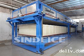 深圳冰厂案例 日产20吨大型冰砖机