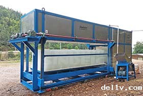 河源制冰厂 日产3吨块冰机