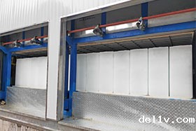 日产5吨块冰机，广州食品加工正在使用