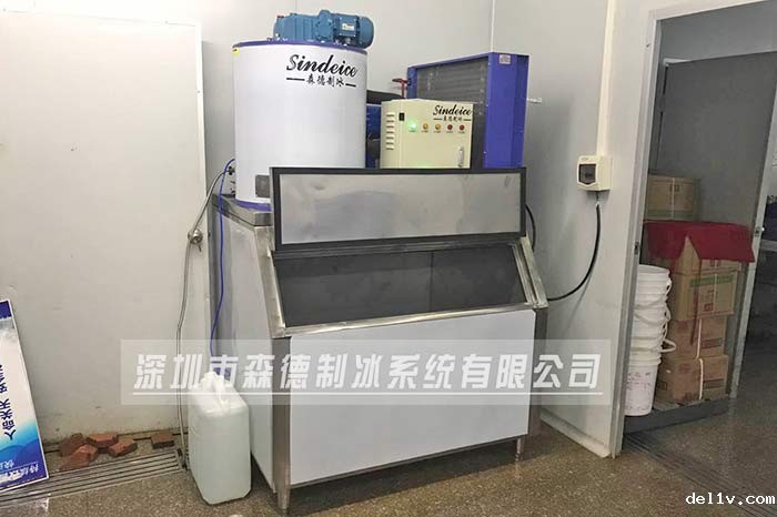 青岛0.8吨超市保鲜片冰机