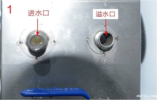 片冰机缺水保护处理方法