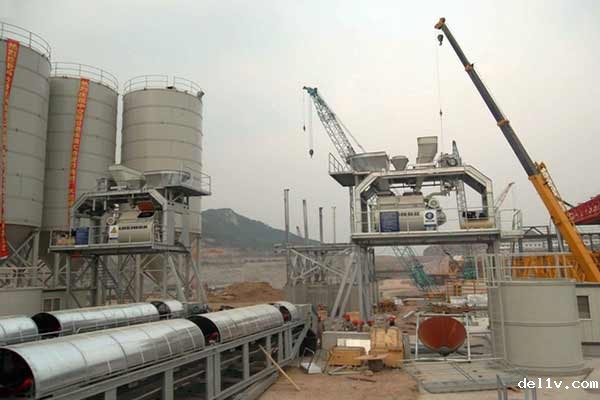 港珠澳大桥混泥土搅拌站